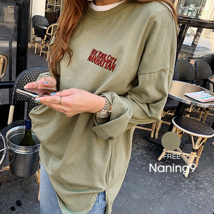 Naning9マンハッタン長袖tシャツ韓国 韓国ファッション ロゴt 品番 Nwiw 3rd Spring サードスプリング のレディースファッション通販 Shoplist ショップリスト