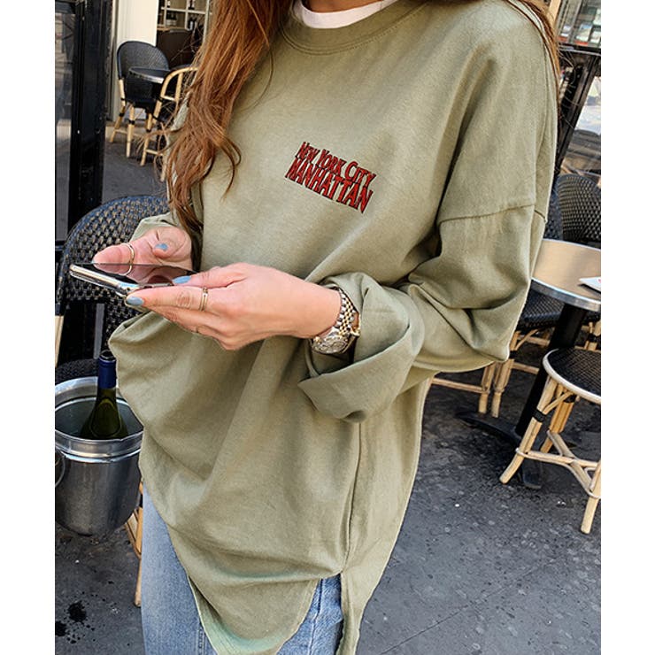 Naning9マンハッタン長袖tシャツ韓国 韓国ファッション ロゴt 品番 Nwiw 3rd Spring サードスプリング のレディースファッション通販 Shoplist ショップリスト