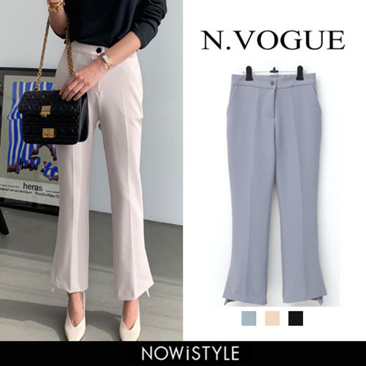 N Vogueブーツカットスラックス韓国 韓国ファッション | 3rd Spring | 詳細画像1 