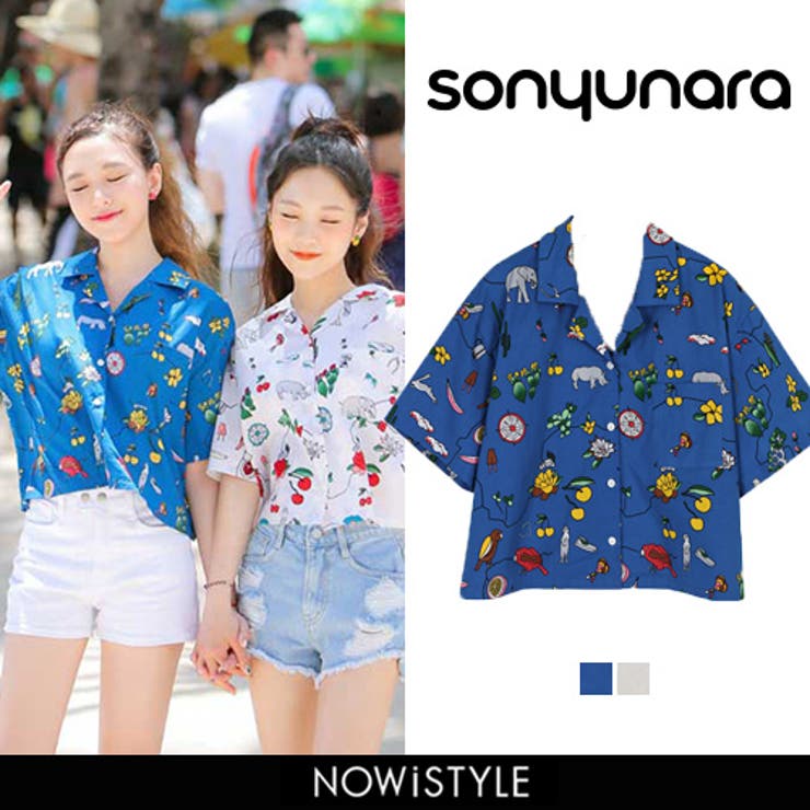 Sonyunaraアフリカクラブシャツ 韓国 韓国ファッション 品番 Nwiw 3rd Spring サードスプリング のレディース ファッション通販 Shoplist ショップリスト