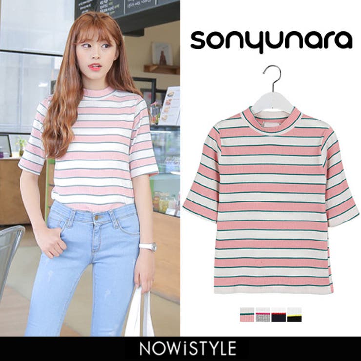 Sonyunaraピエールtシャツ 韓国 韓国ファッション 品番 Nwiw 3rd Spring サードスプリング のレディース ファッション通販 Shoplist ショップリスト