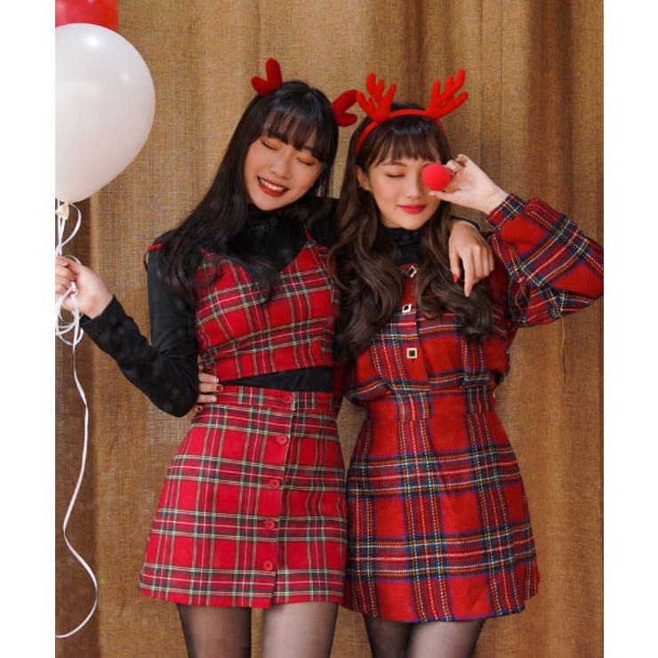 Sonyunaraparty Red チェックミニスカート韓国 品番 Nwiw 3rd Spring サードスプリング のレディースファッション通販 Shoplist ショップリスト