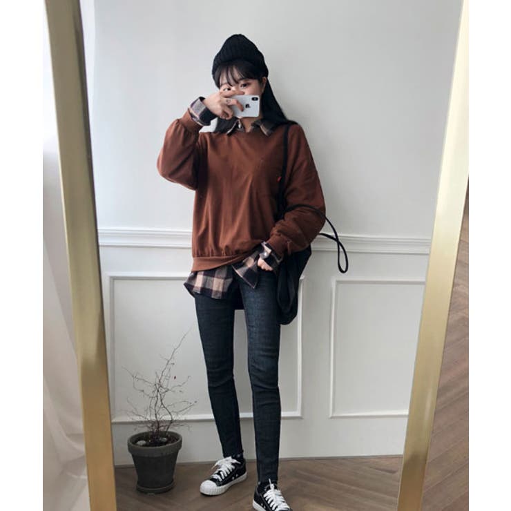 【最終価格】Vaundy NIDONE スウェット Mサイズ 試着のみ SONYUNARA胸ポケットトレーナー韓国 韓国ファッション MTM[品番