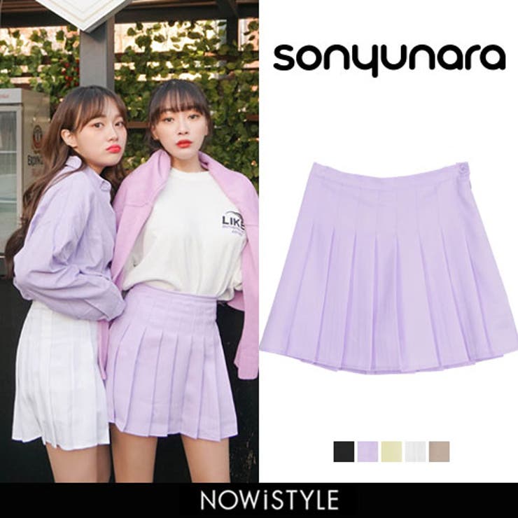 Sonyunaraプリーツテニススカート韓国 韓国ファッション ミニスカート 品番 Nwiw 3rd Spring サードスプリング のレディースファッション通販 Shoplist ショップリスト