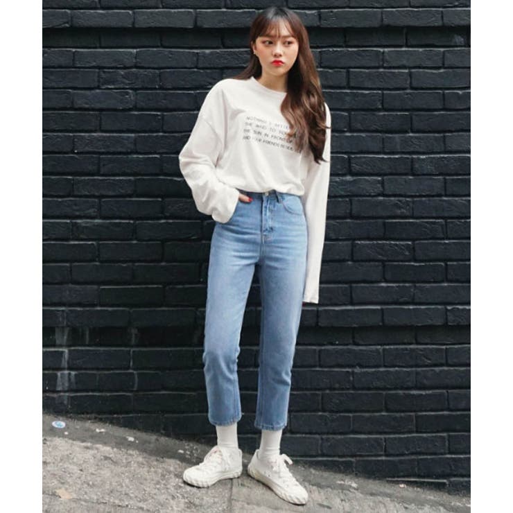 SONYUNARA英字メッセージ長袖Tシャツ韓国 韓国ファッション ロンT[品番：NWIW0005246]｜3rd Spring（サードスプリング）の レディースファッション通販｜SHOPLIST（ショップリスト）