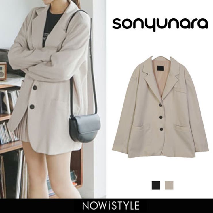 Sonyunaraオーバーフィットジャケット韓国 韓国ファッション 品番 Nwiw 3rd Spring サードスプリング のレディースファッション通販 Shoplist ショップリスト