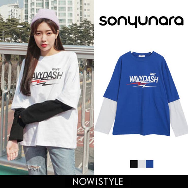 Sonyunara重ね着ロゴtシャツ韓国 韓国ファッション ロゴt 品番 Nwiw 3rd Spring サードスプリング のレディース ファッション通販 Shoplist ショップリスト