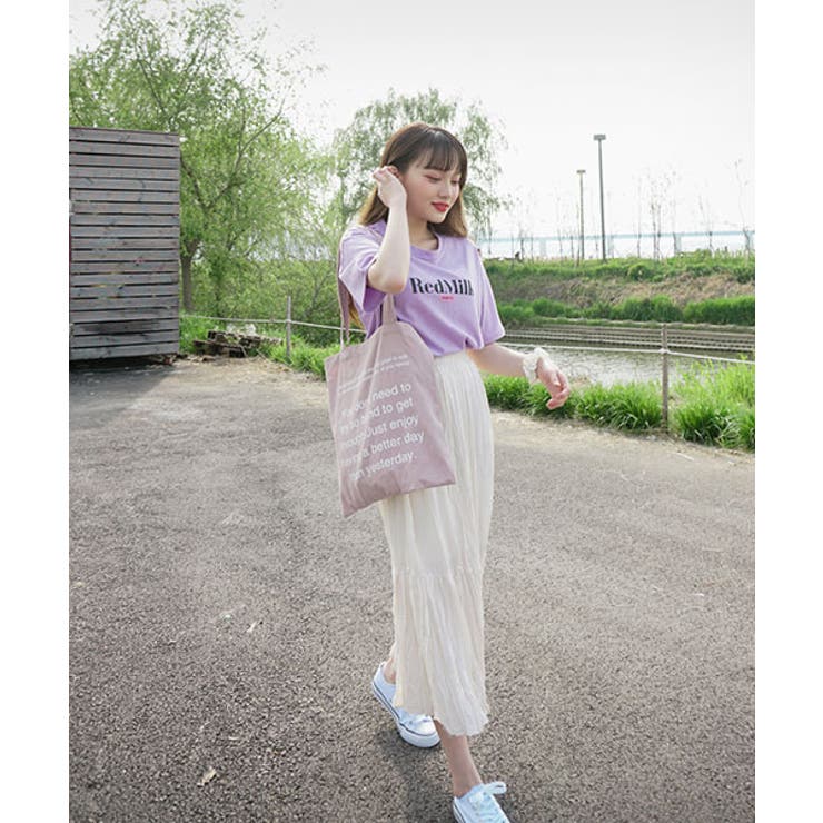 Sonyunararedmilk半袖tシャツ韓国 韓国ファッション ロゴt 品番 Nwiw 3rd Spring サードスプリング のレディースファッション通販 Shoplist ショップリスト