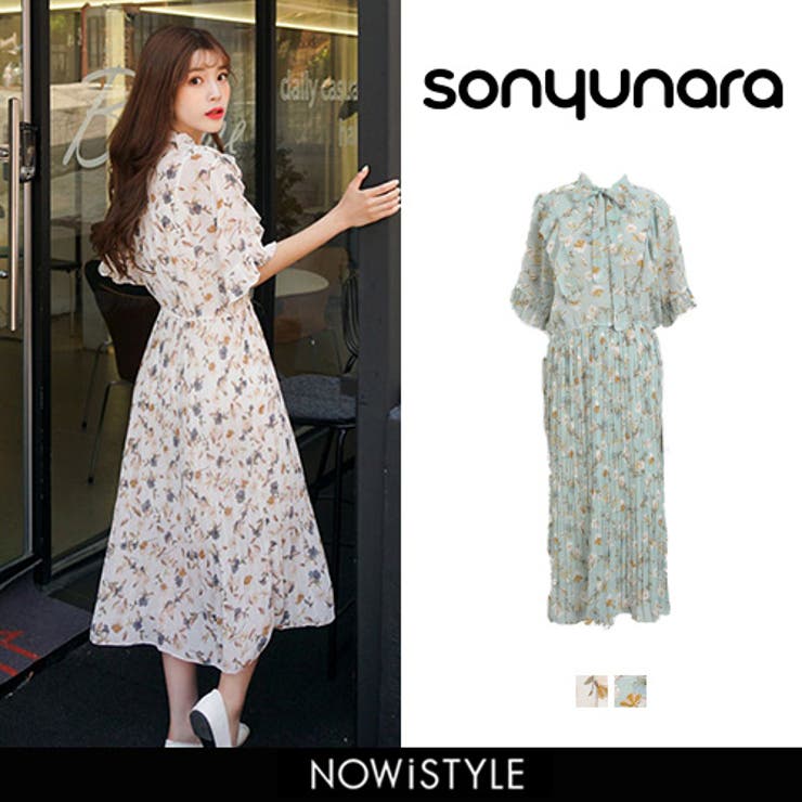 Sonyunaraドリームフェミニンフラワーワンピース韓国 韓国ファッション 品番 Nwiw 3rd Spring サードスプリング の レディースファッション通販 Shoplist ショップリスト