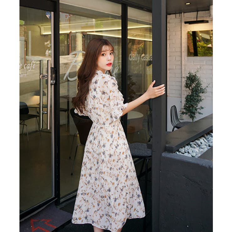 Sonyunaraドリームフェミニンフラワーワンピース韓国 韓国ファッション 品番 Nwiw 3rd Spring サードスプリング のレディースファッション通販 Shoplist ショップリスト