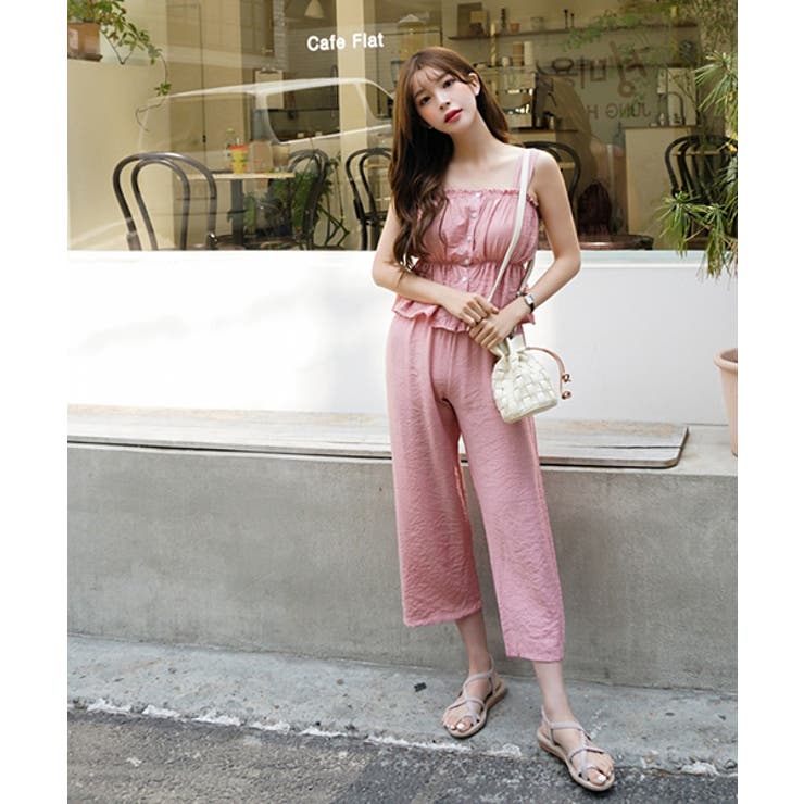 Sonyunaraクロップドパンツセットアップ韓国 韓国ファッション セットアップ 品番 Nwiw 3rd Spring サードスプリング のレディースファッション通販 Shoplist ショップリスト