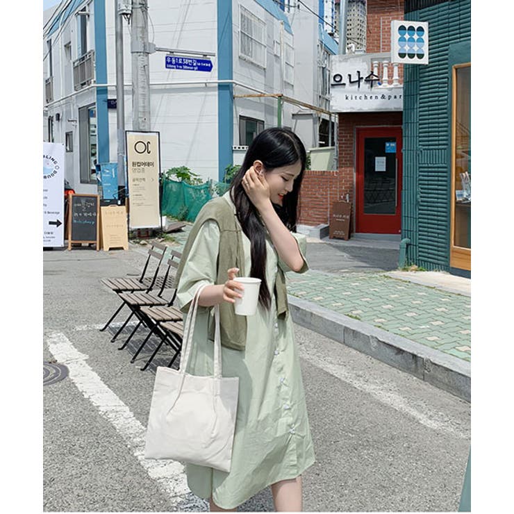 【CORTTE】 Eco Bag 2color ■韓国ファッション■日本在庫なし Two mile style ecobag | プロモーションノベルティ制作の