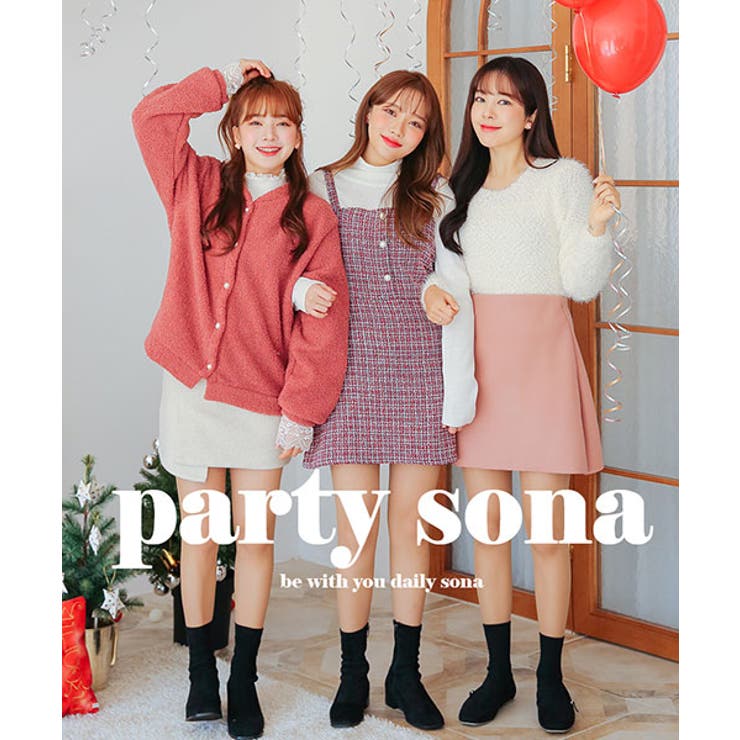 Sonyunaraレースポイントニット韓国 韓国ファッション 冬 品番 Nwiw 3rd Spring サードスプリング のレディース ファッション通販 Shoplist ショップリスト