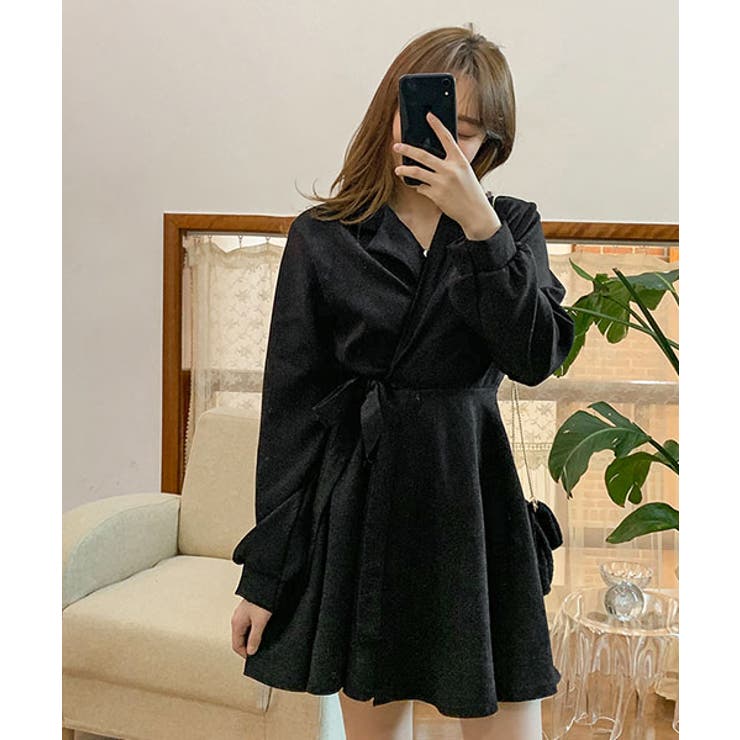 Sonyunaraクラシックフレアラップワンピース韓国韓国ファッション 冬 品番 Nwiw 3rd Spring サードスプリング のレディースファッション通販 Shoplist ショップリスト