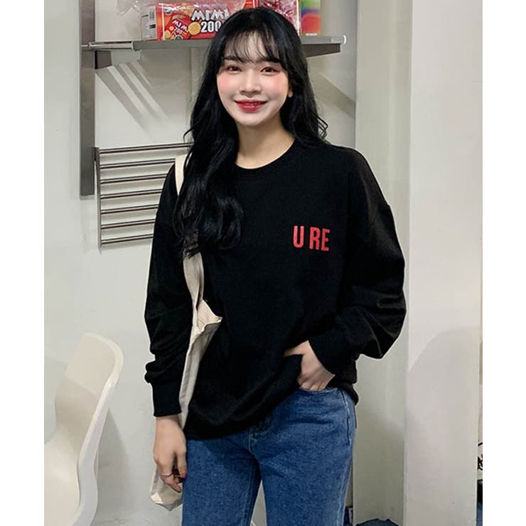 SONYUNARAUREダボダボスウェット韓国韓国ファッション 春 秋 SONYUNARAUREダボダボスウェット韓国韓国ファッション 春 秋