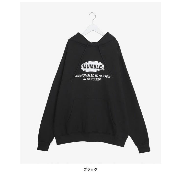 SONYUNARA(ソニョナラ)MUMBLE起毛パーカー[品番：NWIW0007836