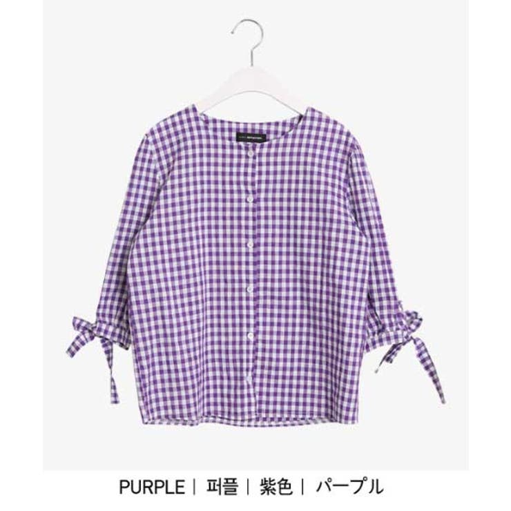 Sonyunaraギンガムチェックブラウス 韓国 韓国ファッション 品番 Nwiw 3rd Spring サードスプリング のレディース ファッション通販 Shoplist ショップリスト