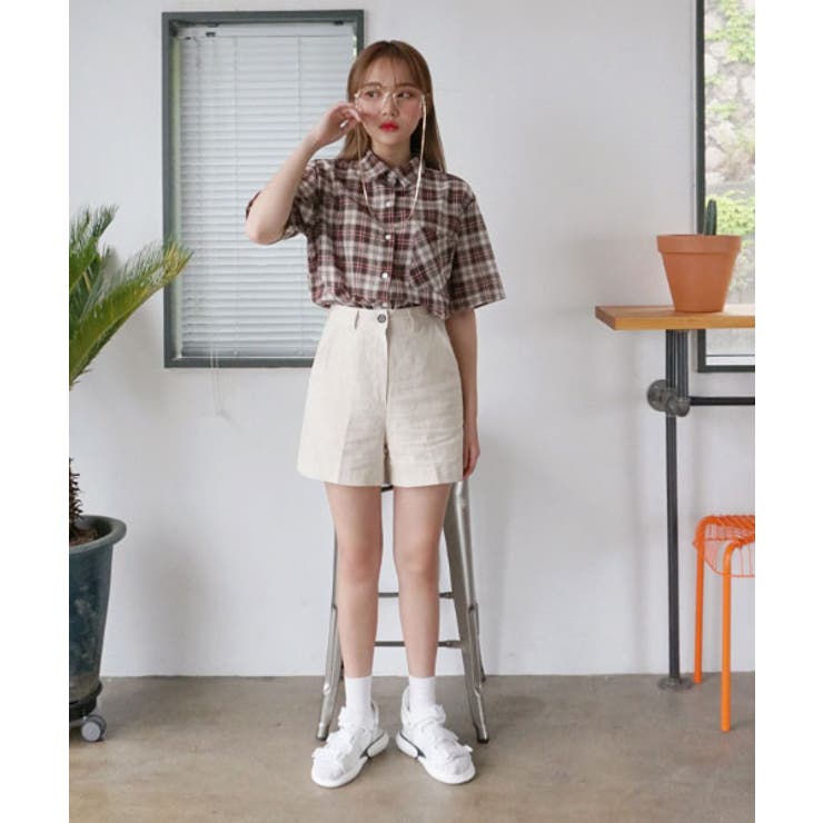 Sonyunaraメンズライクチェックシャツ韓国 韓国ファッション チェックシャツ 品番 Nwiw 3rd Spring サードスプリング のレディースファッション通販 Shoplist ショップリスト