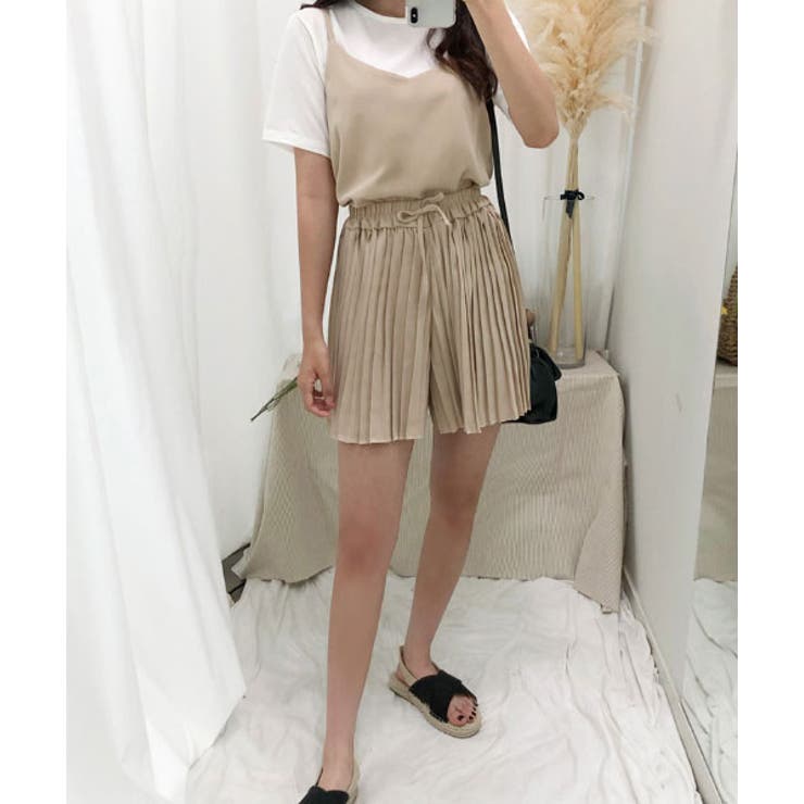 Sonyunaraプリーツショートパンツセット韓国 韓国ファッション 品番 Nwiw 3rd Spring サードスプリング のレディースファッション通販 Shoplist ショップリスト