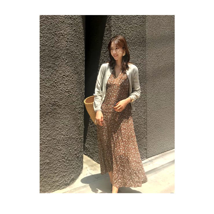 ハンドメイド作家 s*mam+ かすみ草のワンピース 82618f99f5db2adf97bed35d323214