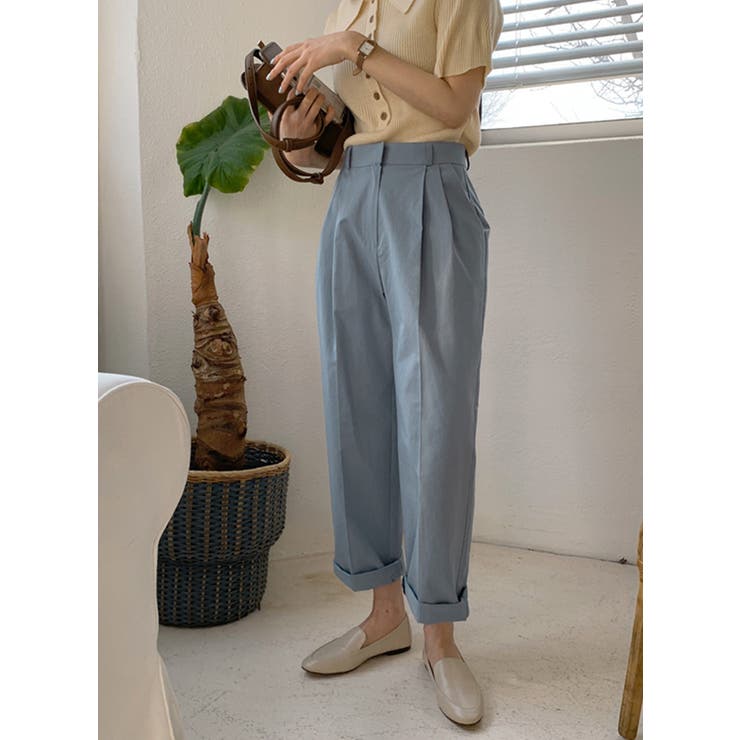 Name. / VINTAGE WOOL ONE TUCK WIDE 35SLACKS – utility
