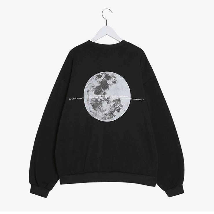 【フリー】ブラック | SONYUNARA(ソニョナラ)ムーンライトトレーナー(起毛) | 3rd Spring