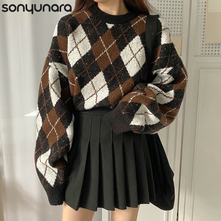 Sonyunara ソニョナラ さらさらアーガイルニット 品番 Nwiw 3rd Spring サードスプリング のレディース ファッション通販 Shoplist ショップリスト