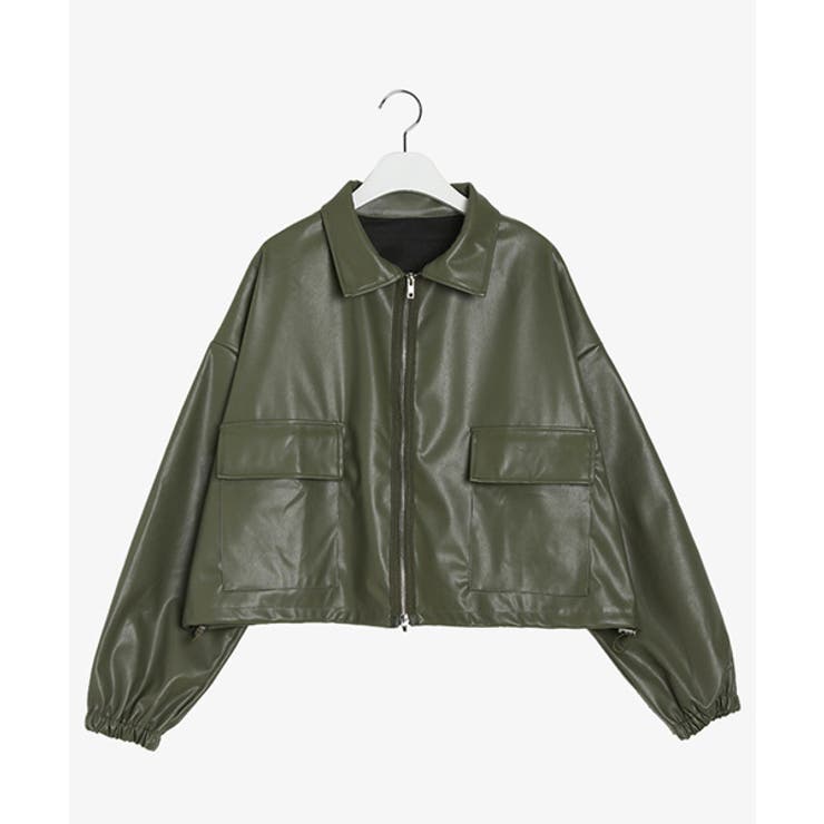 SONYUNARA(ソニョナラ)レザーショートジャンパー[品番