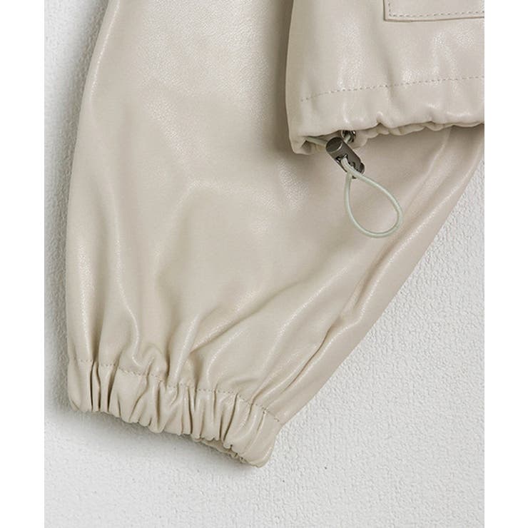 SONYUNARA(ソニョナラ)レザーショートジャンパー[品番