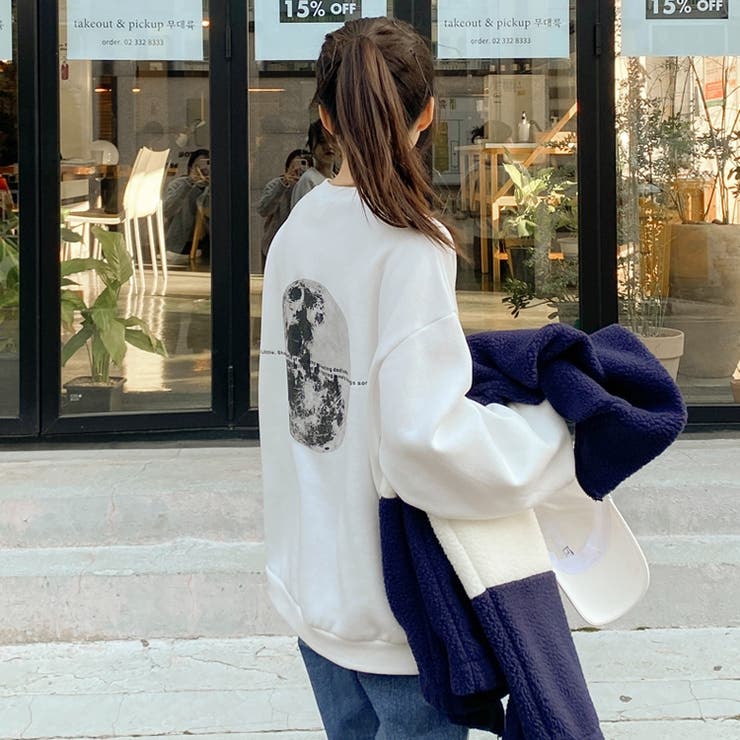 SONYUNARA(ソニョナラ)ムーンライトトレーナー(起毛) | 3rd Spring | 詳細画像2 