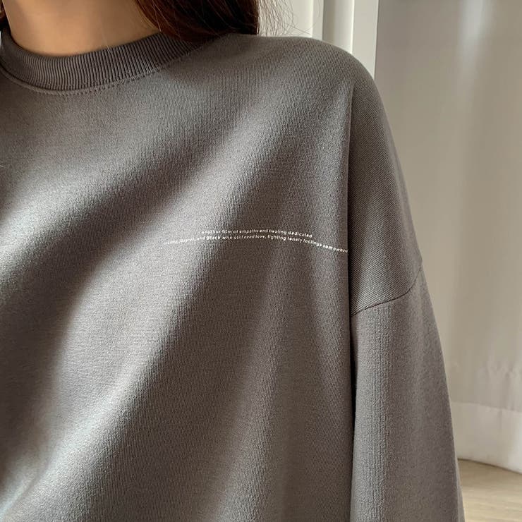 SONYUNARA(ソニョナラ)ムーンライトトレーナー(起毛) | 3rd Spring | 詳細画像6 