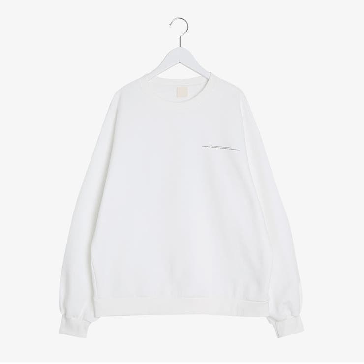 SONYUNARA(ソニョナラ)ムーンライトトレーナー(起毛) | 3rd Spring | 詳細画像9 