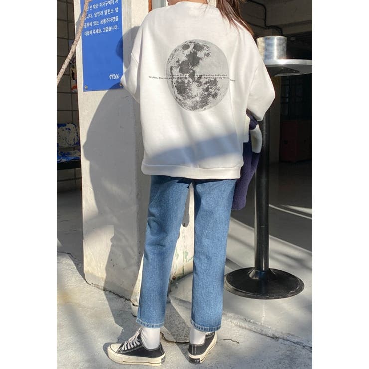 SONYUNARA(ソニョナラ)ムーンライトトレーナー(起毛) | 3rd Spring | 詳細画像3 