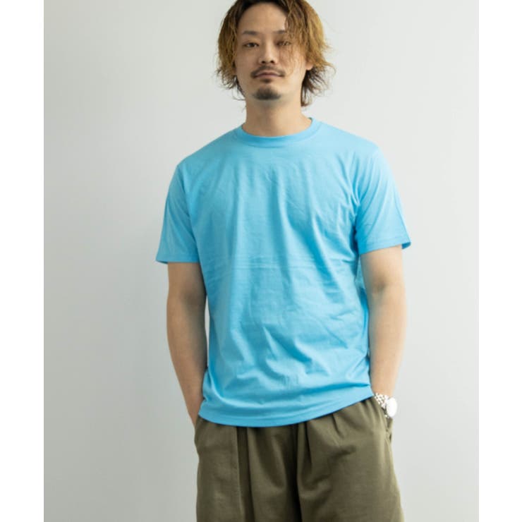 SEAブルー】4.0オンス ライトウェイト ショートスリーブTシャツ[品番