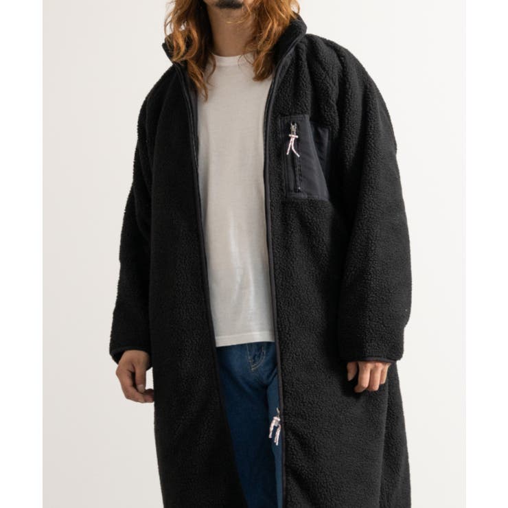 HYDE HOODED OVERCOAT フード オーバーコート-