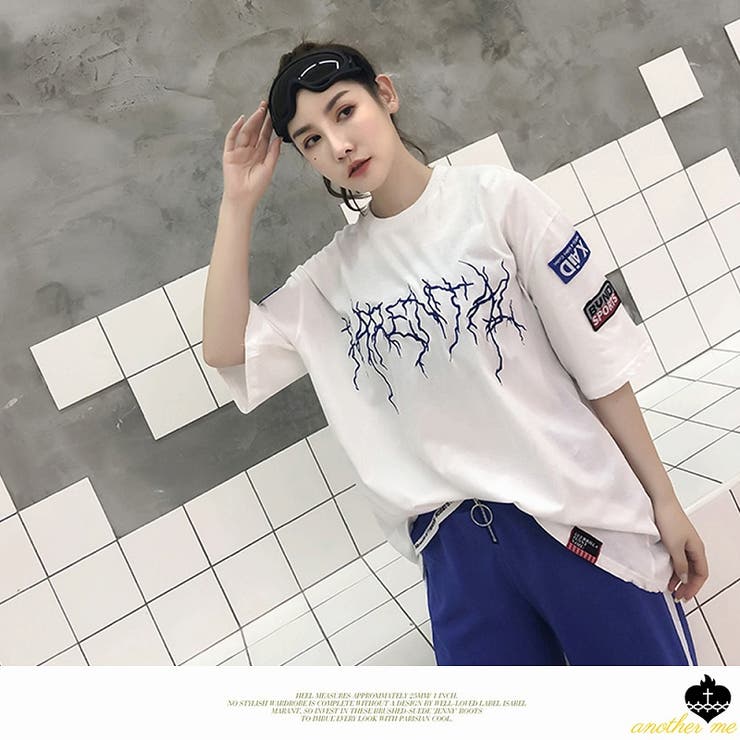 ビッグシルエットTシャツ レディース カットソー ダンス衣装[品番