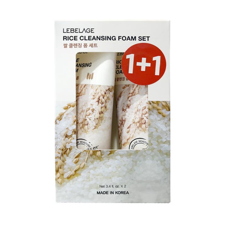 LEBELAGE米クレンジングフォーム100ml 1+1 韓国コスメ | OFF BEAUTY | 詳細画像1 