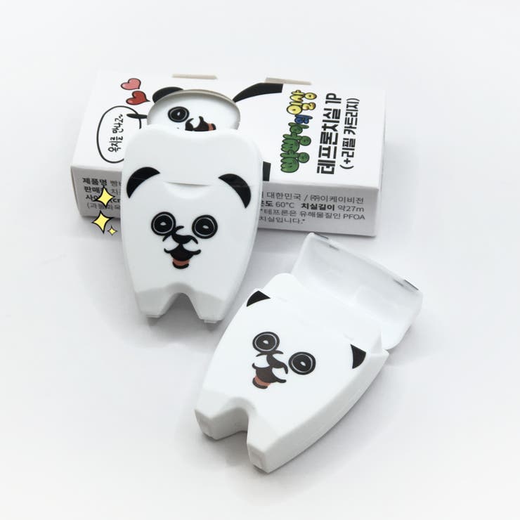chigong panda b2ang テフロンデンタルフロス（＋リフィル） 韓国 | OFF BEAUTY | 詳細画像1 