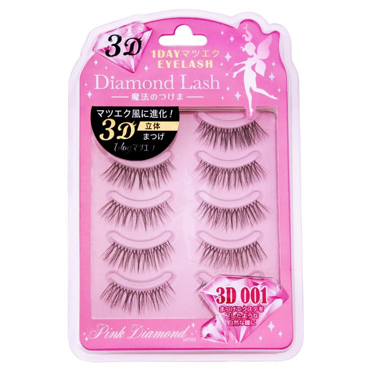 ダイヤモンドラッシュ １ＤＡＹマツエク ＥＹＥＬＡＳＨ ３Ｄ‐００１ | SHOPLIST COSME | 詳細画像1 