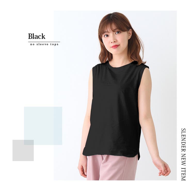 ノースリーブシャツ カットソー レディース 品番 Xl Slender スレンダー のレディース ファッション通販 Shoplist ショップリスト