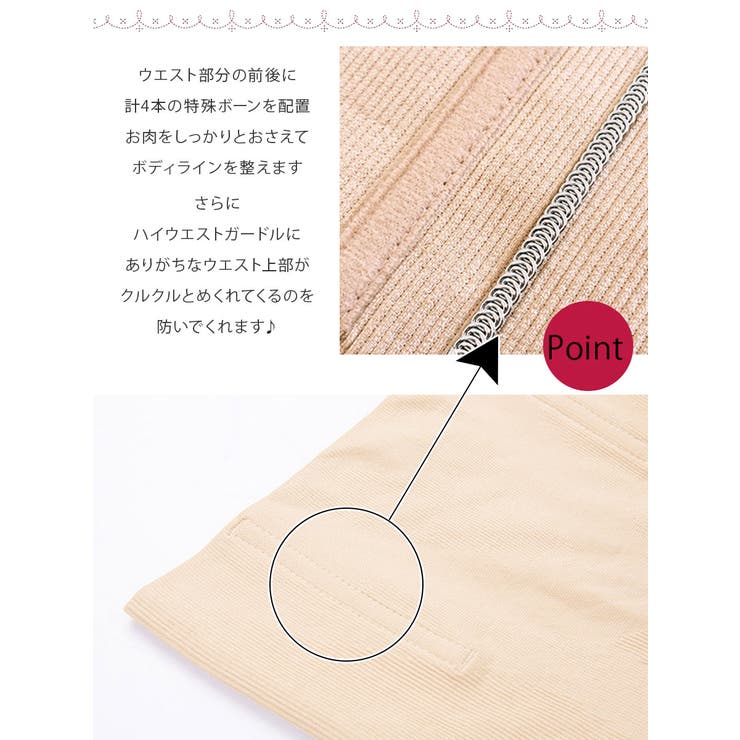 ほっそりくびれメイク！骨盤 ガードル 補正下着[品番