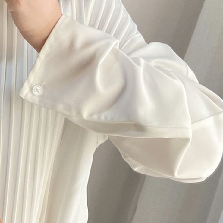 フロントタックシャツ シンプル 重ね着[品番:XL000002063 フロントタックシャツ シンプル 重ね着[品番:XL000002063