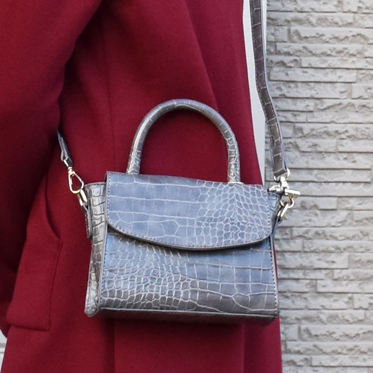 完売確実 X-girl FAUX CROC MINI HAND BAG 90'Sライク クロコ柄 完売確実 X-girl FAUX CROC MINI HAND BAG 90'Sライク クロコ柄