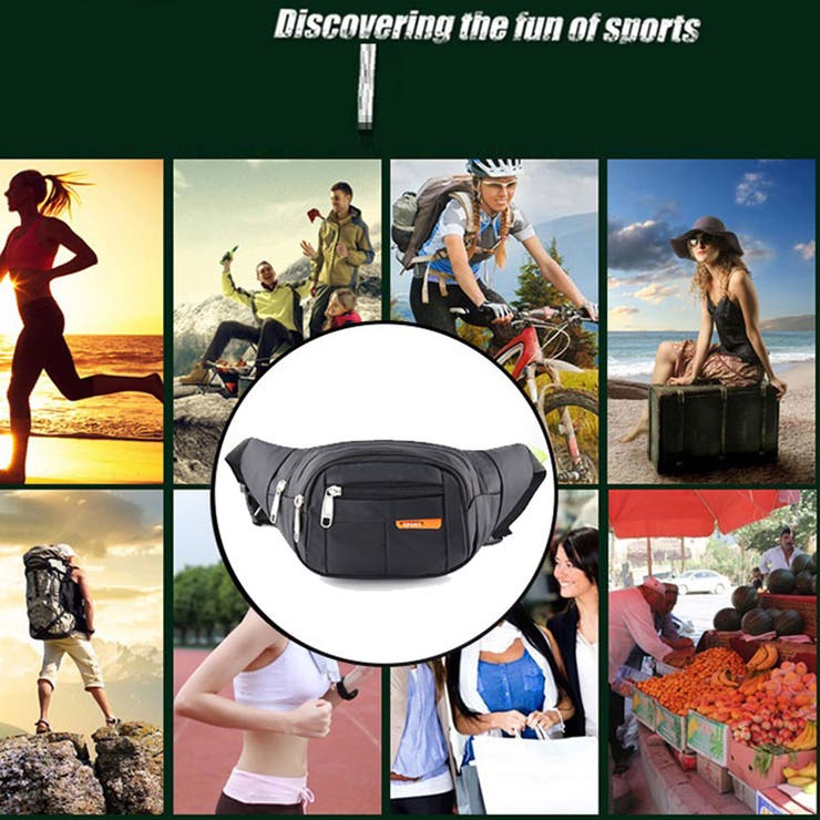 撥水加工 ボディバッグ ウエストポーチ | SLENDER | 詳細画像2 