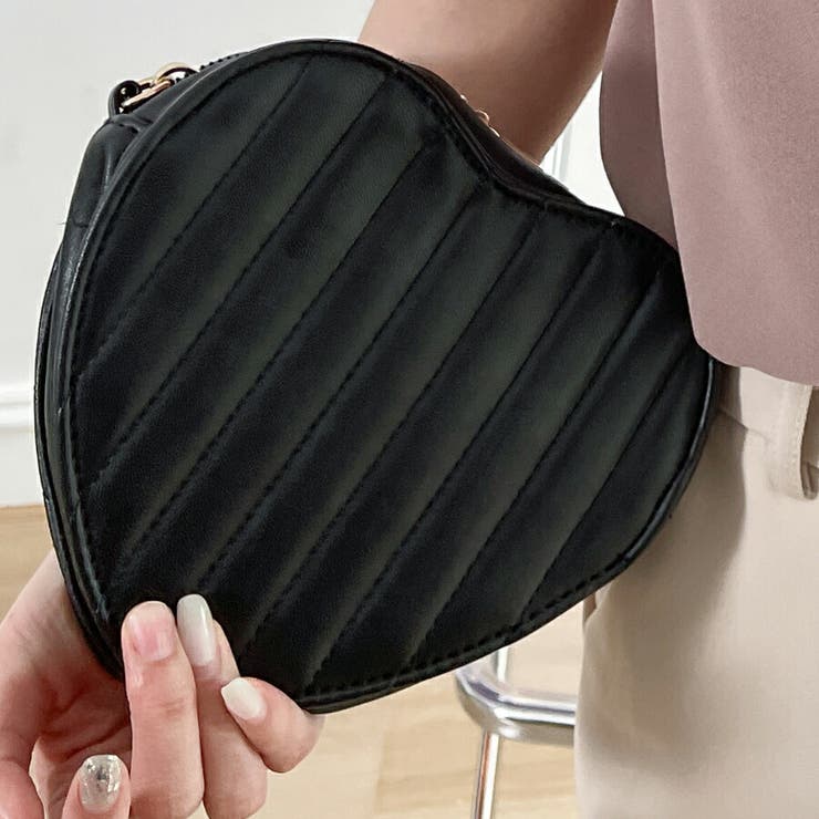 ハートキルティングチェーンバッグ ショルダーバッグ チェーンバッグ | SLENDER | 詳細画像2 