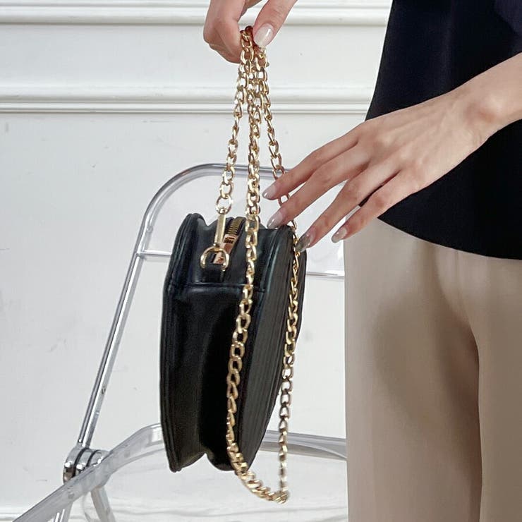 ハートキルティングチェーンバッグ ショルダーバッグ チェーンバッグ | SLENDER | 詳細画像5 