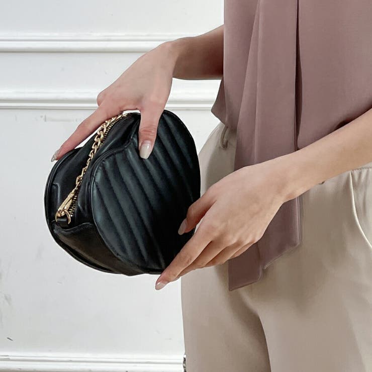 ハートキルティングチェーンバッグ ショルダーバッグ チェーンバッグ | SLENDER | 詳細画像7 