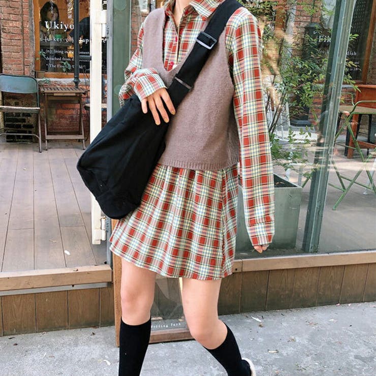 キャンバスショルダーバッグ マザーズバッグ シンプル | SLENDER | 詳細画像9 