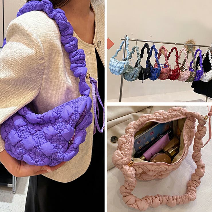 ポップコーン雲ショルダーバッグ もこもこ ふわふわ | SLENDER | 詳細画像8 