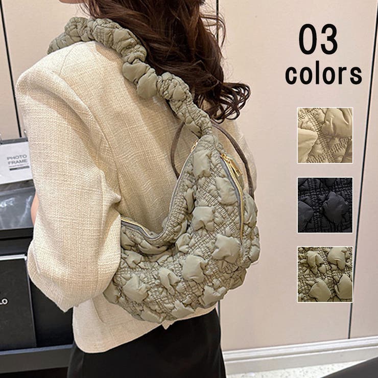 ポップコーン雲ショルダーバッグ もこもこ ふわふわ | SLENDER | 詳細画像1 